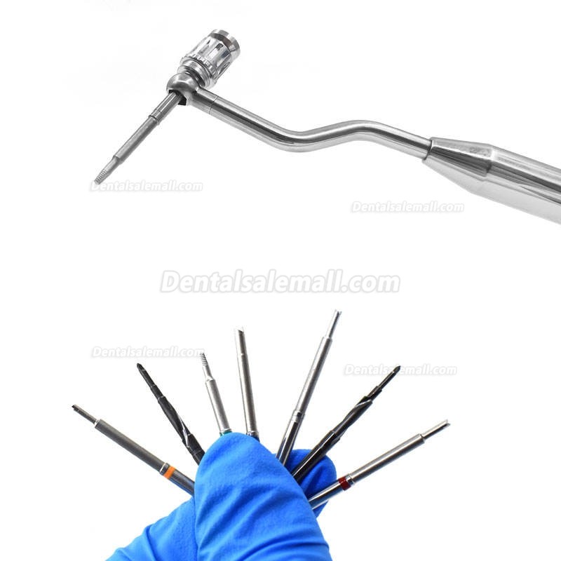 Dental Implant Broken Screw Removal Kit Damaged Screw Extractor Set